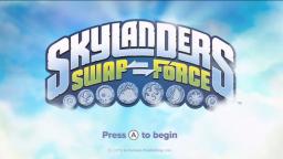 Skylanders: SWAP Force Title Screen